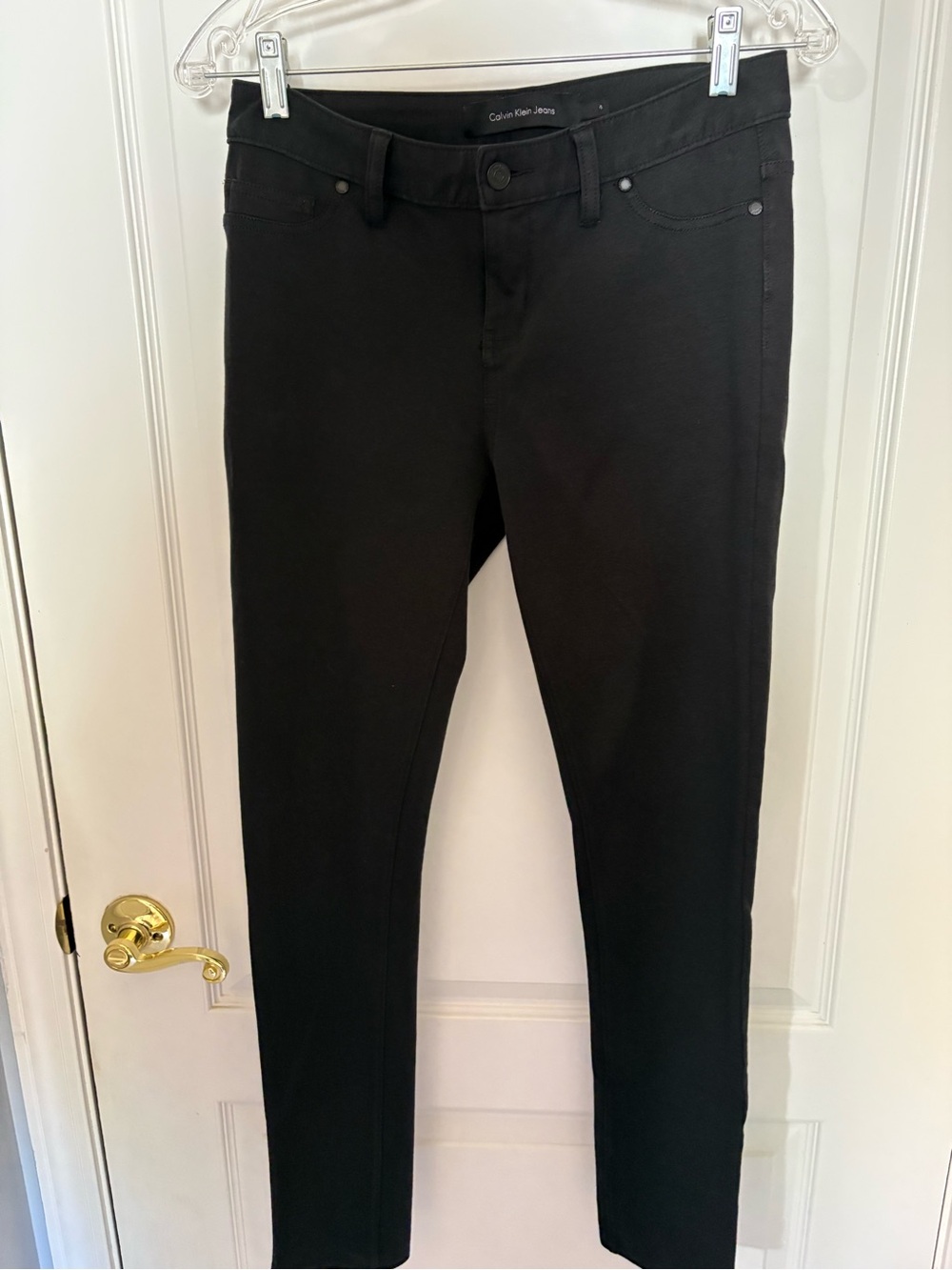 Calvin Klein Men's Black Skinny Jeans